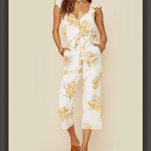 For Love and Lemons Limonada Jumpsuit